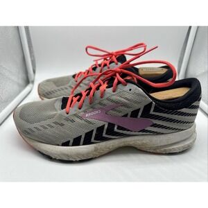 Brooks Women's Launch 6 1202851B027 Gray Running Shoes Sneakers Size 9.5 B